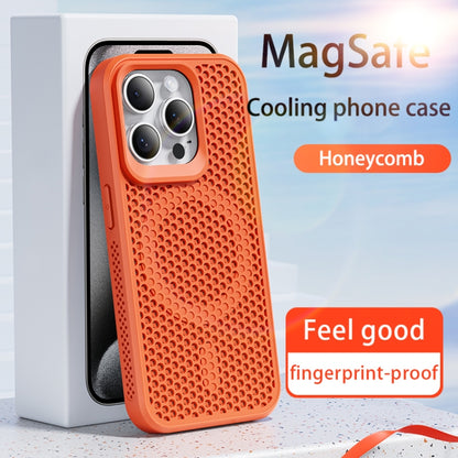 For iPhone 16 Pro Max MagSafe Magnetic Heat Dissipation Phone Case(Dark Purple) - iPhone 16 Pro Max Cases by buy2fix | Online Shopping UK | buy2fix