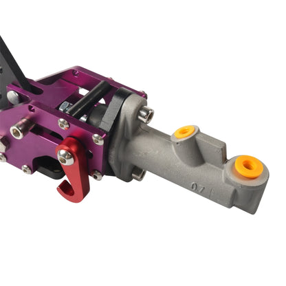 Car Modification Aluminum Alloy Drift Competition Hydraulic Handbrake(Purple) - Brake System by buy2fix | Online Shopping UK | buy2fix