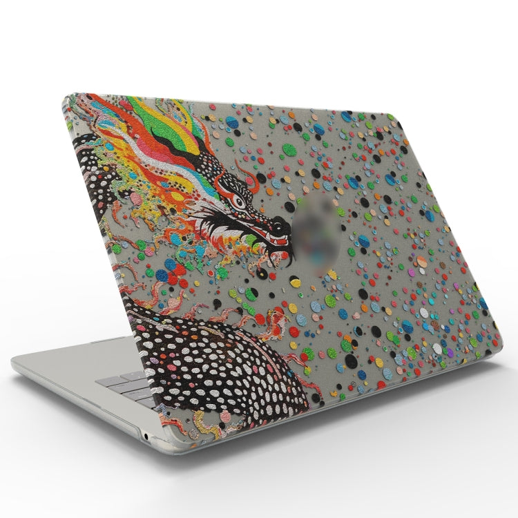 For MacBook Air 13.6 M2 A2681 / M3 A3113 UV Printed Pattern Laptop Frosted Protective Case(DDC-1681) - MacBook Air Cases by buy2fix | Online Shopping UK | buy2fix