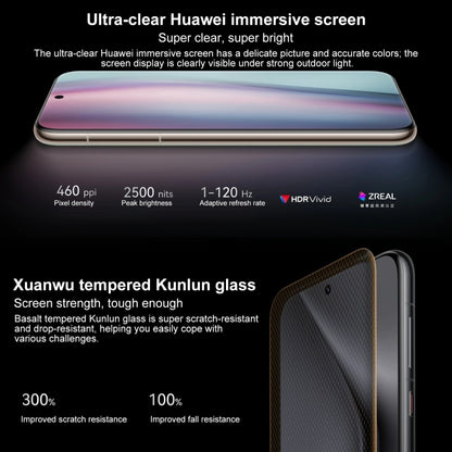 HUAWEI Pura 70 Ultra, 16GB+512GB, Screen Fingerprint Identification, 6.8 inch HarmonyOS 4.2 Kirin 9010 Octa Core up to 2.3GHz, NFC, OTG, Not Support Google Play(White) - Huawei Mate & P by Huawei | Online Shopping UK | buy2fix