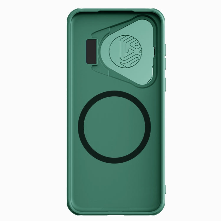 For Huawei Pura 70 NILLKIN CamShield Prop MagSafe Magnetic PC Phone Case(Green) - Huawei Cases by NILLKIN | Online Shopping UK | buy2fix