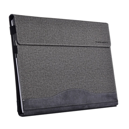 For Lenovo ThinkPad X1 Yoga Gen 8 14 inch Cloth Texture Laptop Leather Protective Case(Space Ash) - Other by buy2fix | Online Shopping UK | buy2fix