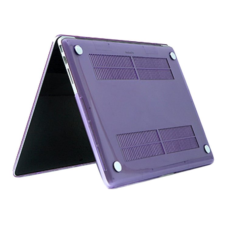 For MacBook Air 13.3 inch A2179 (2020) Laptop Crystal PC Protective Case(Purple) - MacBook Air Cases by buy2fix | Online Shopping UK | buy2fix