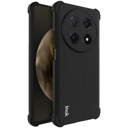 For Huawei nova 12i / Enjoy 70 Pro imak Shockproof Airbag TPU Phone Case(Matte Black) - Huawei Cases by imak | Online Shopping UK | buy2fix