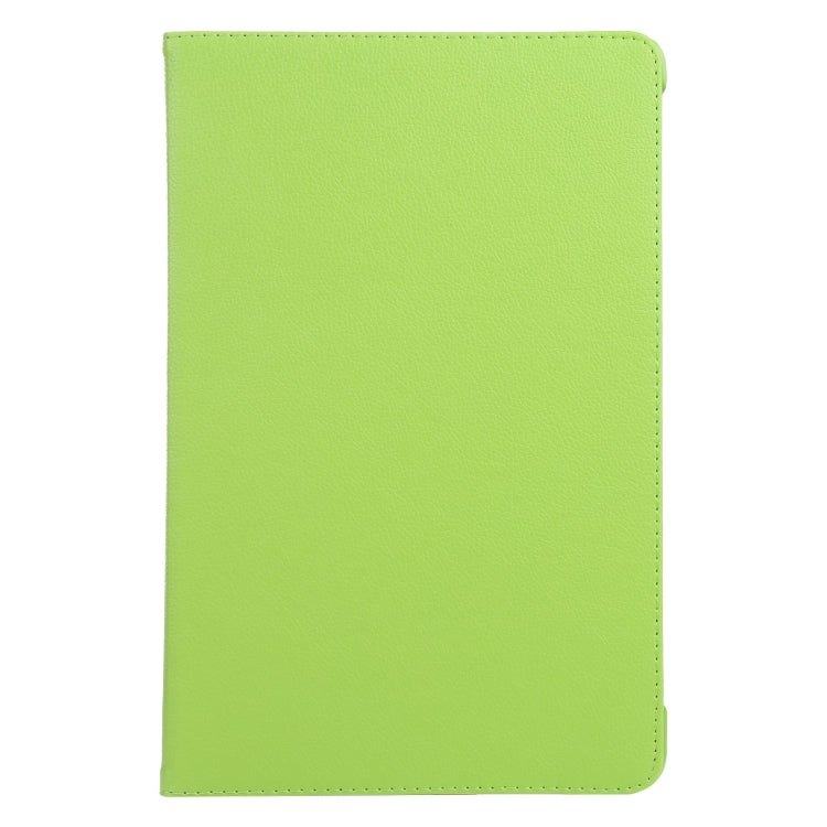 For iPad Air 11 2024 360 Degree Rotation Litchi Texture Leather Tablet Case with Holder(Green) - iPad Air 11 2024 Cases by buy2fix | Online Shopping UK | buy2fix