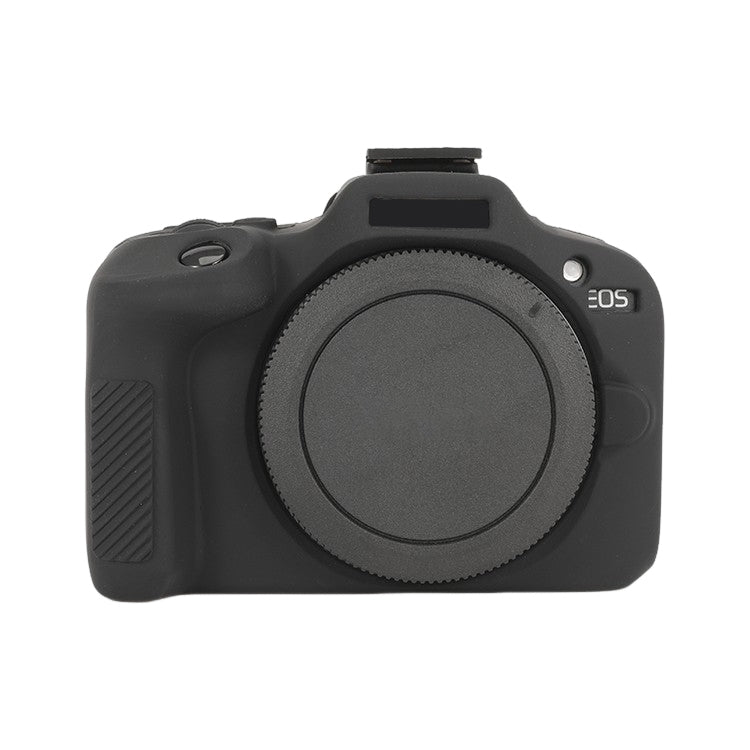 For Canon EOS R100 Glossy Soft Silicone Protective Case(Black) - Protective Case by buy2fix | Online Shopping UK | buy2fix