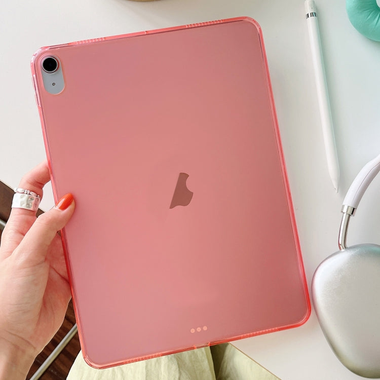 For iPad Air 11 2024 / Air 2022 10.9 Skin-feeling Crystal Clear Acrylic Tablet Case(Pink) - iPad Air 11 2024 Cases by buy2fix | Online Shopping UK | buy2fix