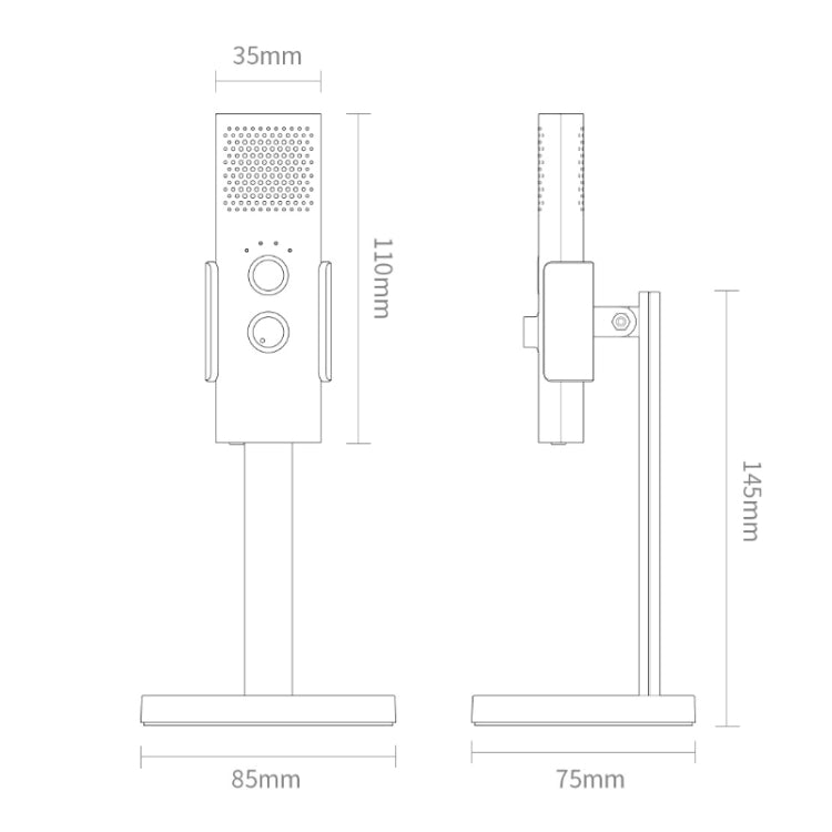 Xiaomi Youpin Yuemi USB Desktop Noise Reduction Wired Microphone(White) - Microphone by Xiaomi | Online Shopping UK | buy2fix