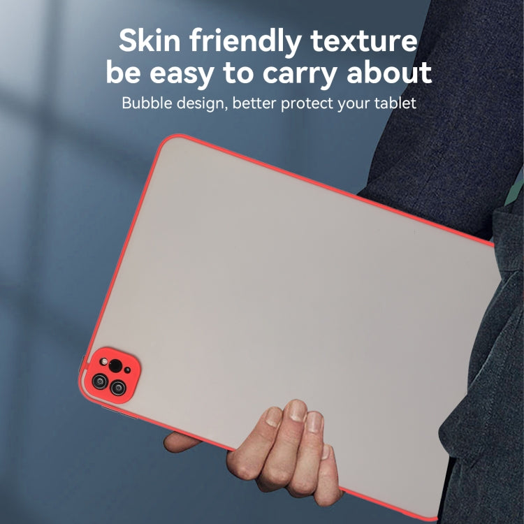 For iPad Air 13 2024 Skin Feel 2 in 1 PC Hybrid TPU Tablet Case(Red) - iPad Air 13 2024 Cases by buy2fix | Online Shopping UK | buy2fix