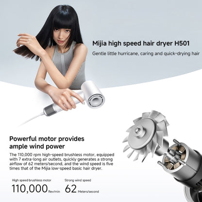 Xiaomi Mijia High Speed Hair Dryer H501,US Plug(Grey) - Hair Dryers & Accessories by Xiaomi | Online Shopping UK | buy2fix