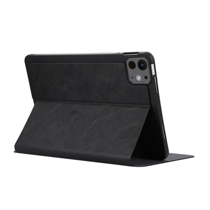 For iPad Pro 11 2024 TPU Flip Tablet Protective Leather Case(Black) - iPad Pro 11 2024 Cases by buy2fix | Online Shopping UK | buy2fix