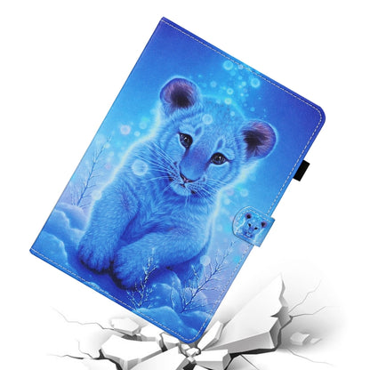 For iPad Pro 11 2024 Coloured Drawing Stitching Smart Leather Tablet Case(Little Tiger) - iPad Pro 11 2024 Cases by buy2fix | Online Shopping UK | buy2fix