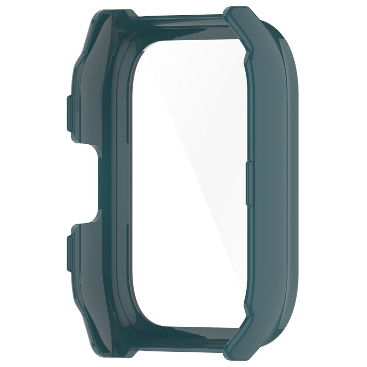 For Xiaomi HayLou Smart Watch 2 Pro PC + Tempered Film Integrated Watch Protective Case(Pine Green) - Watch Cases by buy2fix | Online Shopping UK | buy2fix