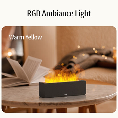 ROCK RAM0036 Large Mist Volume Flame Aromatherapy Humidifier - Air Purifiers & Accessories by ROCK | Online Shopping UK | buy2fix