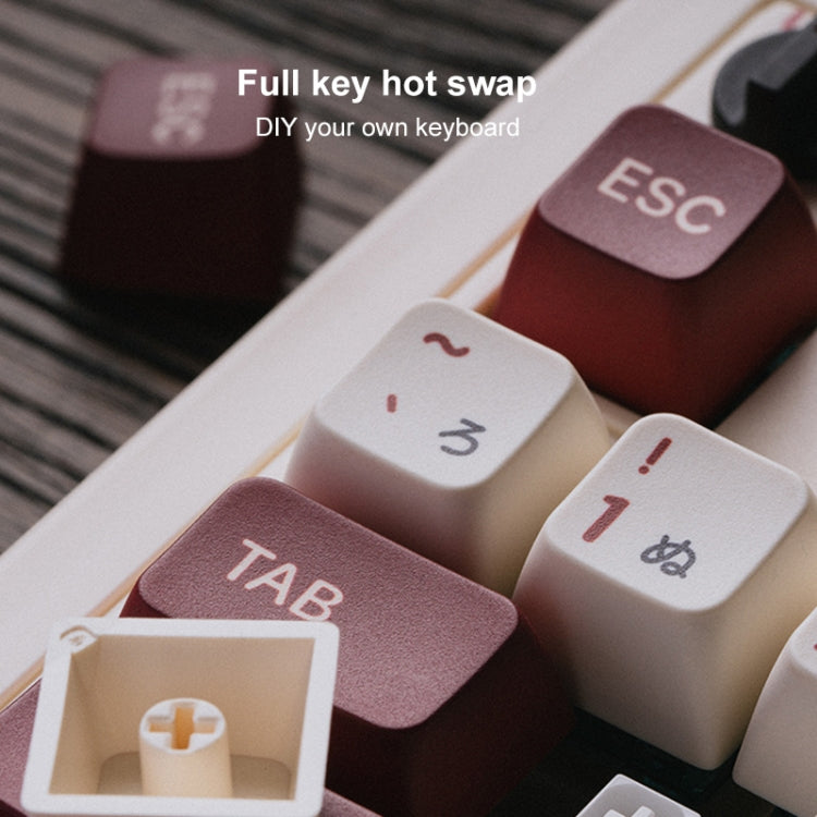 8Bitdo Retro Wireless Bluetooth Tri-Mode Mechanical Keyboard(Grey) - Wireless Mice by 8BitDo | Online Shopping UK | buy2fix