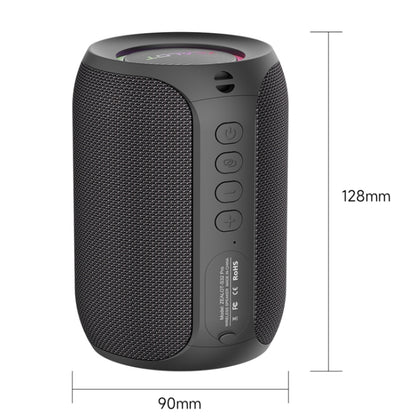 Zealot S32 Pro 15W High Power Bluetooth Speaker with Colorful Light(Grey) - Desktop Speaker by ZEALOT | Online Shopping UK | buy2fix