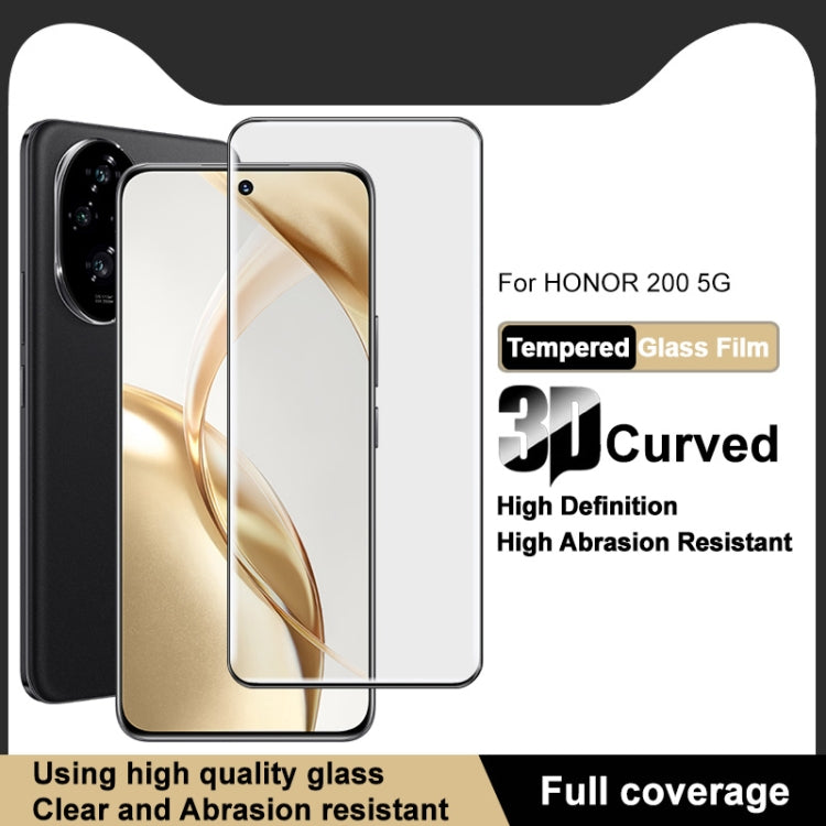 For Honor 200 imak 3D Curved Full Screen Tempered Glass Film - Honor Tempered Glass by imak | Online Shopping UK | buy2fix