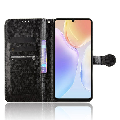 For Ulefone Note 20 Pro Honeycomb Dot Texture Leather Phone Case(Black) - Ulefone Cases by buy2fix | Online Shopping UK | buy2fix