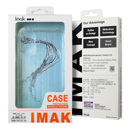 For Honor 200 Pro IMAK Corrugated Texture Airbag TPU Phone Case(Transparent) - Honor Cases by imak | Online Shopping UK | buy2fix