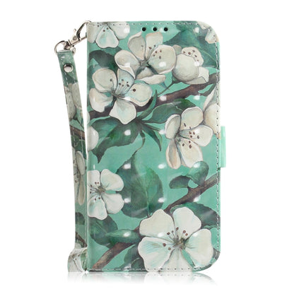 For Xiaomi Redmi K70 Pro / K70 3D Colored Flip Leather Phone Case(Watercolor Flower) - K70 Cases by buy2fix | Online Shopping UK | buy2fix