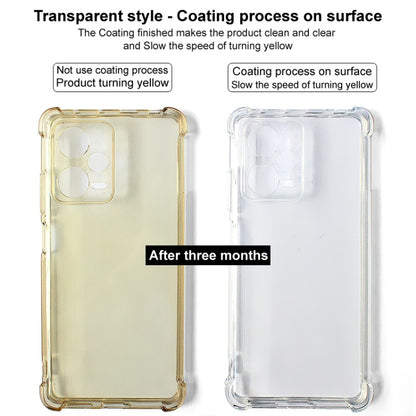 For Realme GT Neo6 SE 5G imak Shockproof Airbag TPU Phone Case(Transparent) - Realme Cases by imak | Online Shopping UK | buy2fix