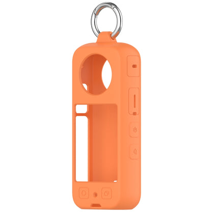 For Insta360 X3 Portable Silicone Protective Case(Orange) - Case & Bags by buy2fix | Online Shopping UK | buy2fix