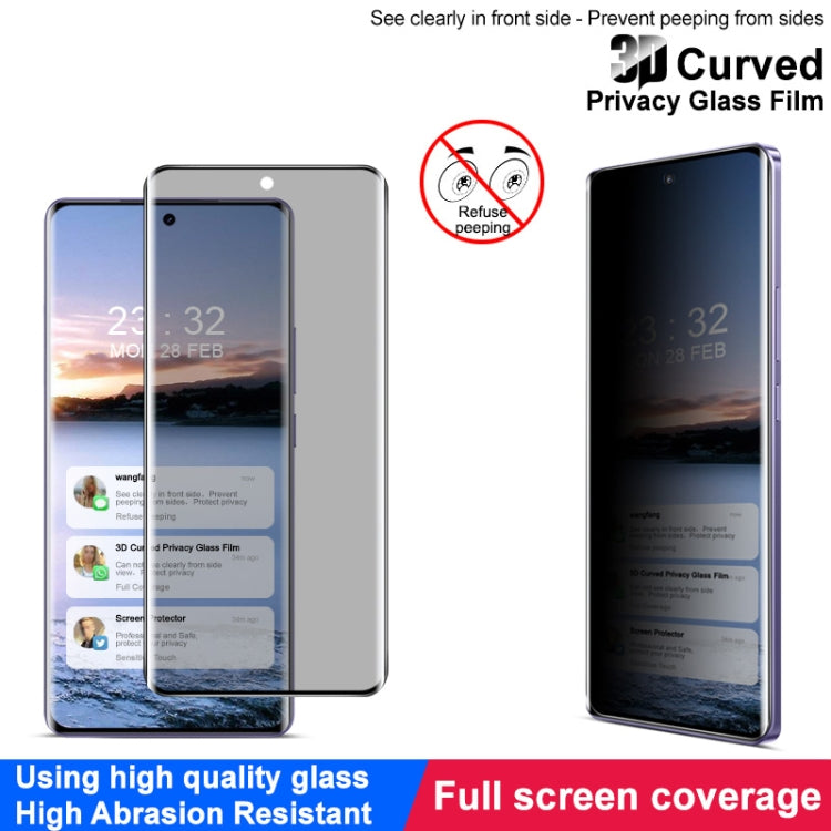 For Realme GT Neo6 5G imak 3D Curved HD Full Screen Anti-spy Tempered Glass Protective Film - Realme Tempered Glass by imak | Online Shopping UK | buy2fix