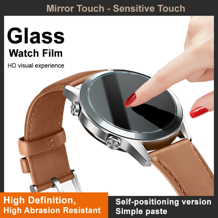 For Huawei Watch GT 3 Pro 46mm imak Tempered Glass Watch Film, Self-positioning Version - Screen Protector by imak | Online Shopping UK | buy2fix