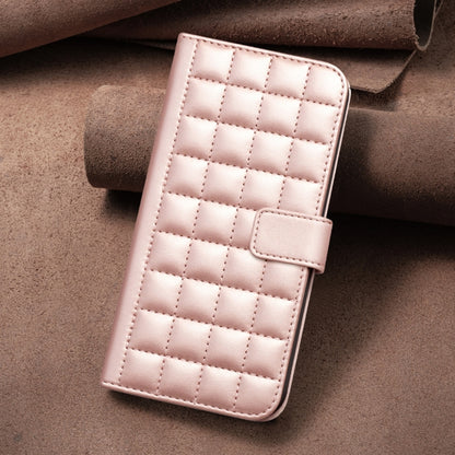 For Redmi K70 / K70 Pro Square Texture Leather Phone Case(Rose Gold) - Xiaomi Cases by buy2fix | Online Shopping UK | buy2fix