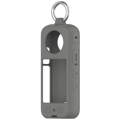 For Insta 360 X4 Portable Silicone Protective Case(Dark Grey) - Case & Bags by buy2fix | Online Shopping UK | buy2fix