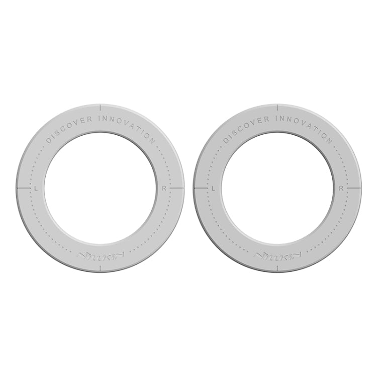 2pcs NILLKIN NKL12 Magnetic Ring Ultra(Grey) - Others Accessories by NILLKIN | Online Shopping UK | buy2fix