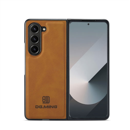 For Samsung Galaxy Z Fold6 DG.MING M2/M1 Series Magnetic Phone Case(Brown) - Galaxy Z Fold6 5G Cases by DG.MING | Online Shopping UK | buy2fix