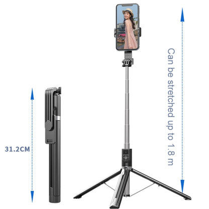 P89E Multi-function Live Broadcast Stand Mobile Phone Bluetooth Selfie Stick, 1.8m - Selfie Sticks by buy2fix | Online Shopping UK | buy2fix