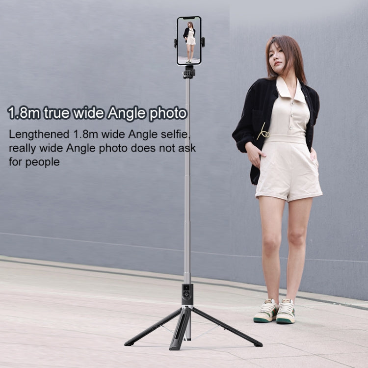 P89E Multi-function Live Broadcast Stand Mobile Phone Bluetooth Selfie Stick, 1.8m - Selfie Sticks by buy2fix | Online Shopping UK | buy2fix