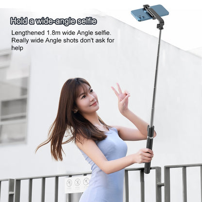 P89E Multi-function Live Broadcast Stand Mobile Phone Bluetooth Selfie Stick, 1.8m - Selfie Sticks by buy2fix | Online Shopping UK | buy2fix