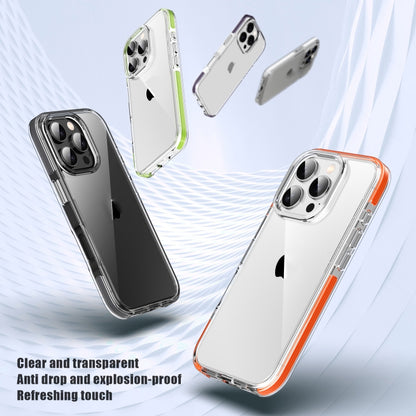 For iPhone 16 Pro Max TPE Airbag TPU+ PC Full Coverage Phone Case(Transparent) - iPhone 16 Pro Max Cases by buy2fix | Online Shopping UK | buy2fix