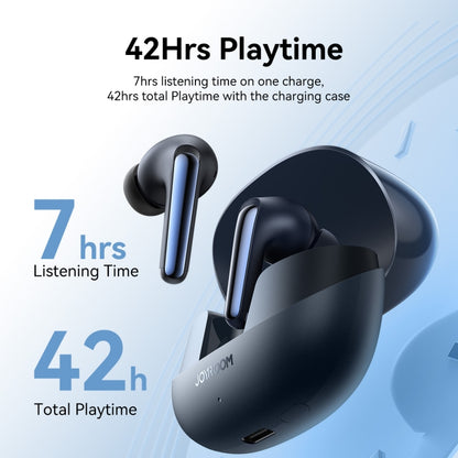 JOYROOM JR-FN2 Funpods Series True Wireless Bluetooth Earphone(Black) - Bluetooth Earphone by JOYROOM | Online Shopping UK | buy2fix