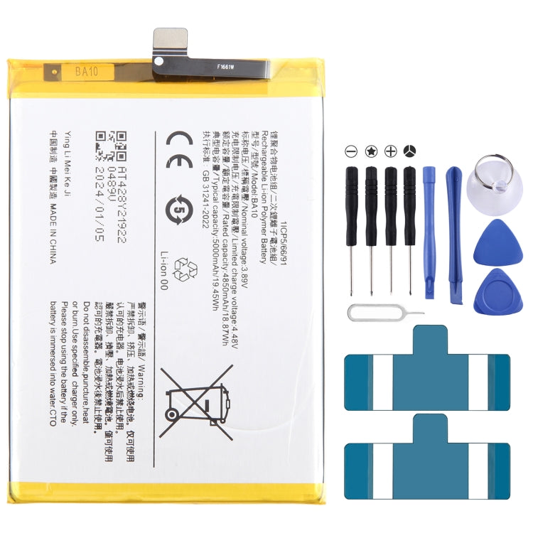 For vivo Y17s BA10 5000mAh Li-Polymer Battery Replacement - Others by buy2fix | Online Shopping UK | buy2fix