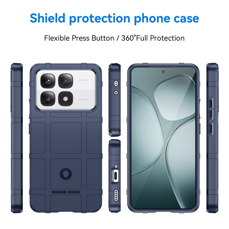 For Redmi K70 Ultra Full Coverage Shockproof TPU Phone Case(Blue) - Xiaomi Cases by buy2fix | Online Shopping UK | buy2fix