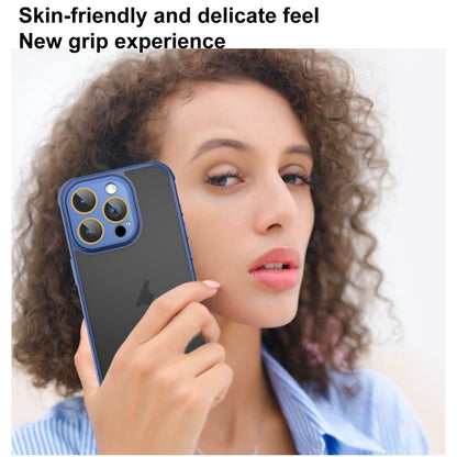 For iPhone 16 Pro Side Cooling Skin Feel Frosted Phone Case(Blue) - iPhone 16 Pro Cases by buy2fix | Online Shopping UK | buy2fix