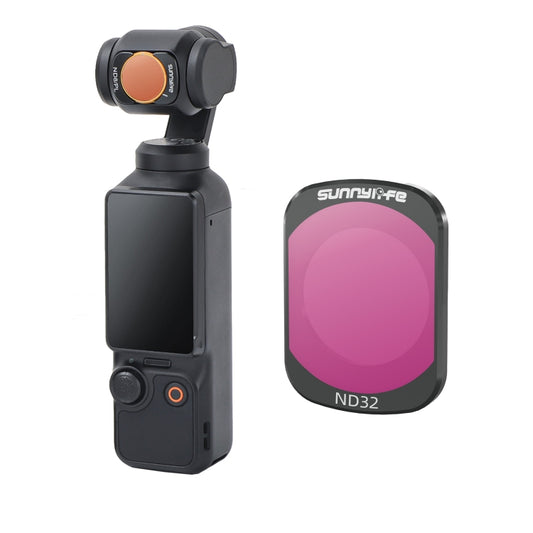 For DJI Osmo Pocket 3 Sunnylife Camera Lens Magnetic Metal Filter, No Impact On Gimbal Reset, Filter:ND32 - Lens Accessories by Sunnylife | Online Shopping UK | buy2fix