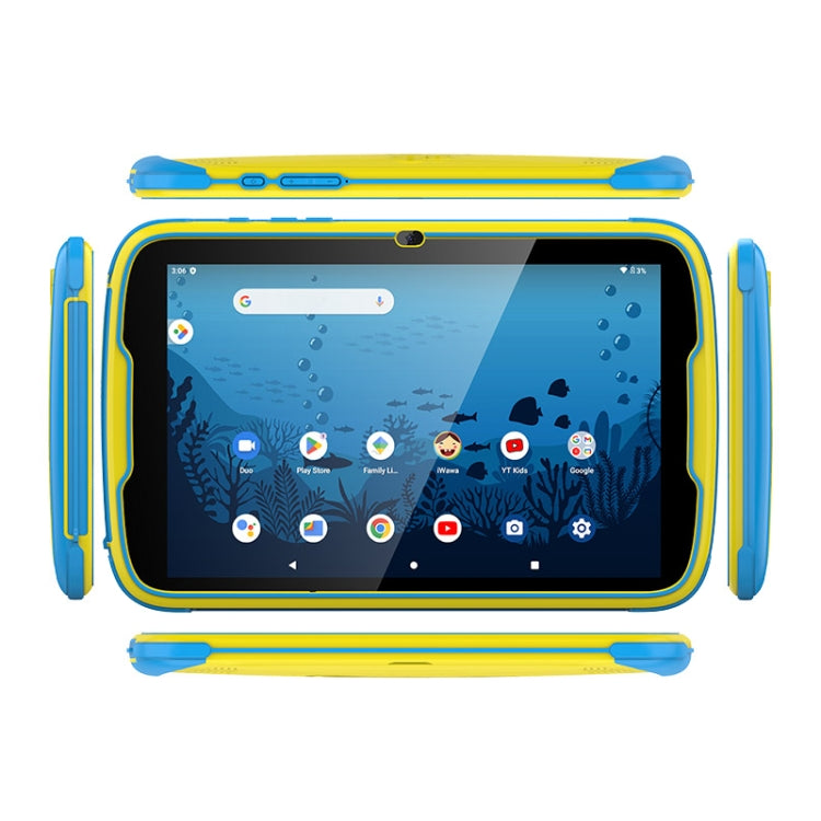 UNIWA  Boxchip Tab 8 WiFi Kid Tablet,  4GB+64GB, 8 inch Android 13 Allwinner A523 Octa Core CPU Support Google Play(Blue) -  by UNIWA | Online Shopping UK | buy2fix