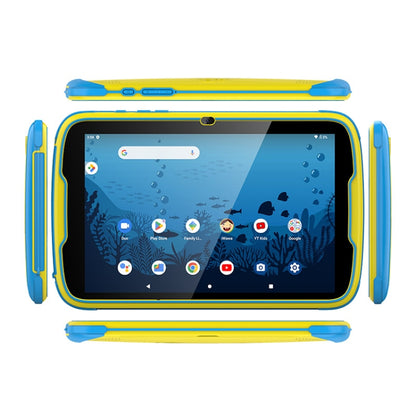 UNIWA  Boxchip Tab 8 WiFi Kid Tablet,  4GB+64GB, 8 inch Android 13 Allwinner A523 Octa Core CPU Support Google Play(Blue) -  by UNIWA | Online Shopping UK | buy2fix