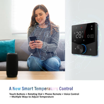 BHT-009GALW-MT Water Heating WiFi  WiFi Smart Home LED Thermostat with Matter(Black) - Thermostat & Thermometer by buy2fix | Online Shopping UK | buy2fix