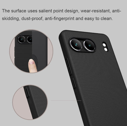 For OnePlus Nord 4 5G NILLKIN Frosted PC Phone Case(Black) - OnePlus Cases by NILLKIN | Online Shopping UK | buy2fix