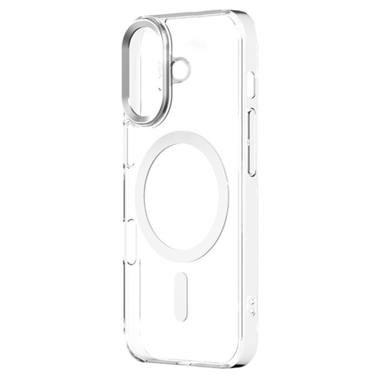 For iPhone 16 Plus ZGA Magsafe Clear PC Tempered Glass Phone Case(Transparent) - iPhone 16 Plus Cases by ZGA | Online Shopping UK | buy2fix