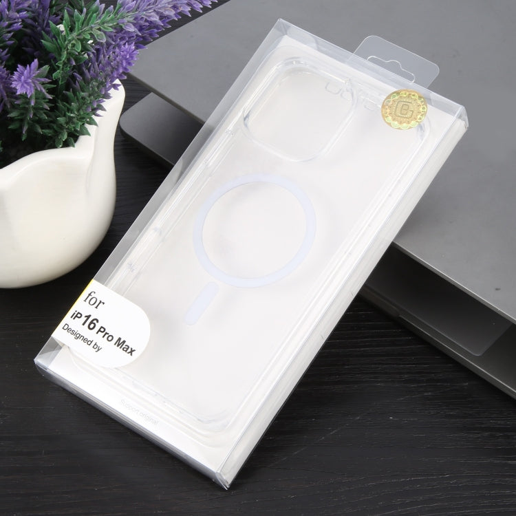 For iPhone 16 Pro Max GEBEI MagSafe Magnetic Transparent Phone Case - iPhone 16 Pro Max Cases by GEBEI | Online Shopping UK | buy2fix