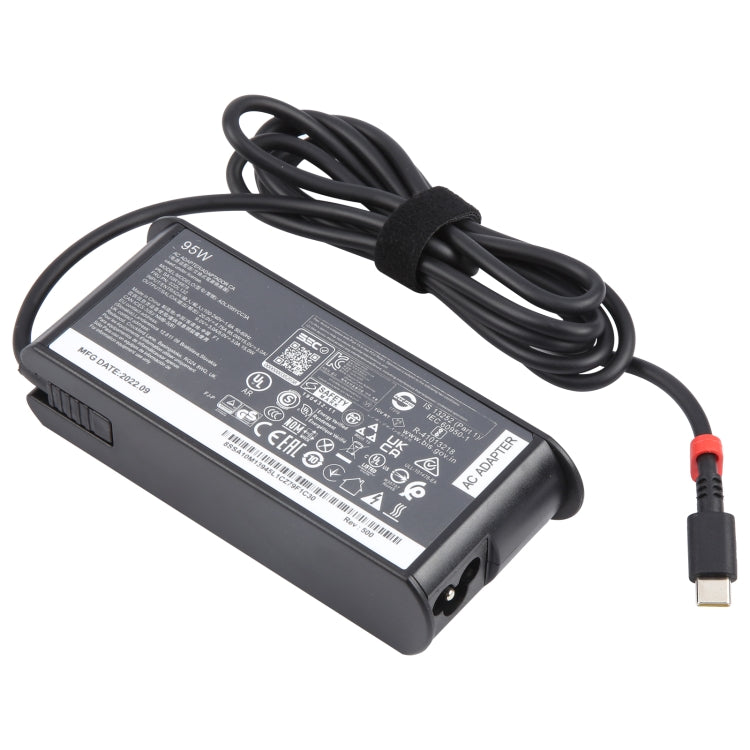 95W 20V 4.75A USB Type-C Plug Laptop Notebook Power Adapter For Lenovo, Plug:AU Plug - For Lenovo by buy2fix | Online Shopping UK | buy2fix