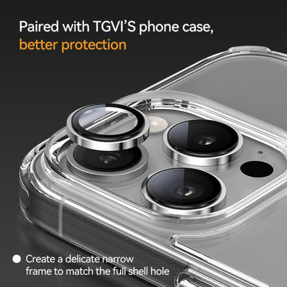 For iPhone 16 / 16 Plus TGVIS 9H Anti Reflection HD Lens Protector(Green) - iPhone 16 Tempered Glass by TGVIS | Online Shopping UK | buy2fix