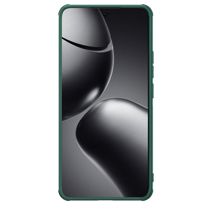 For Xiaomi 14T Pro NILLKIN Frosted Shield Pro PC + TPU Phone Case(Green) - 14T Pro Cases by NILLKIN | Online Shopping UK | buy2fix